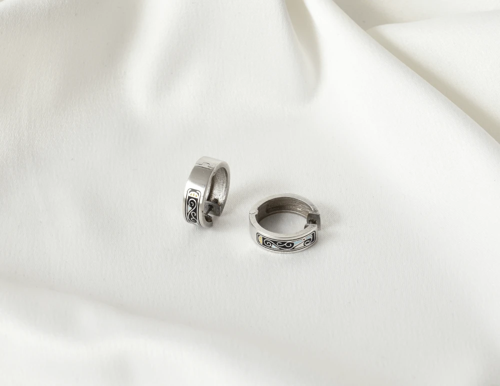 Серьги орнамент